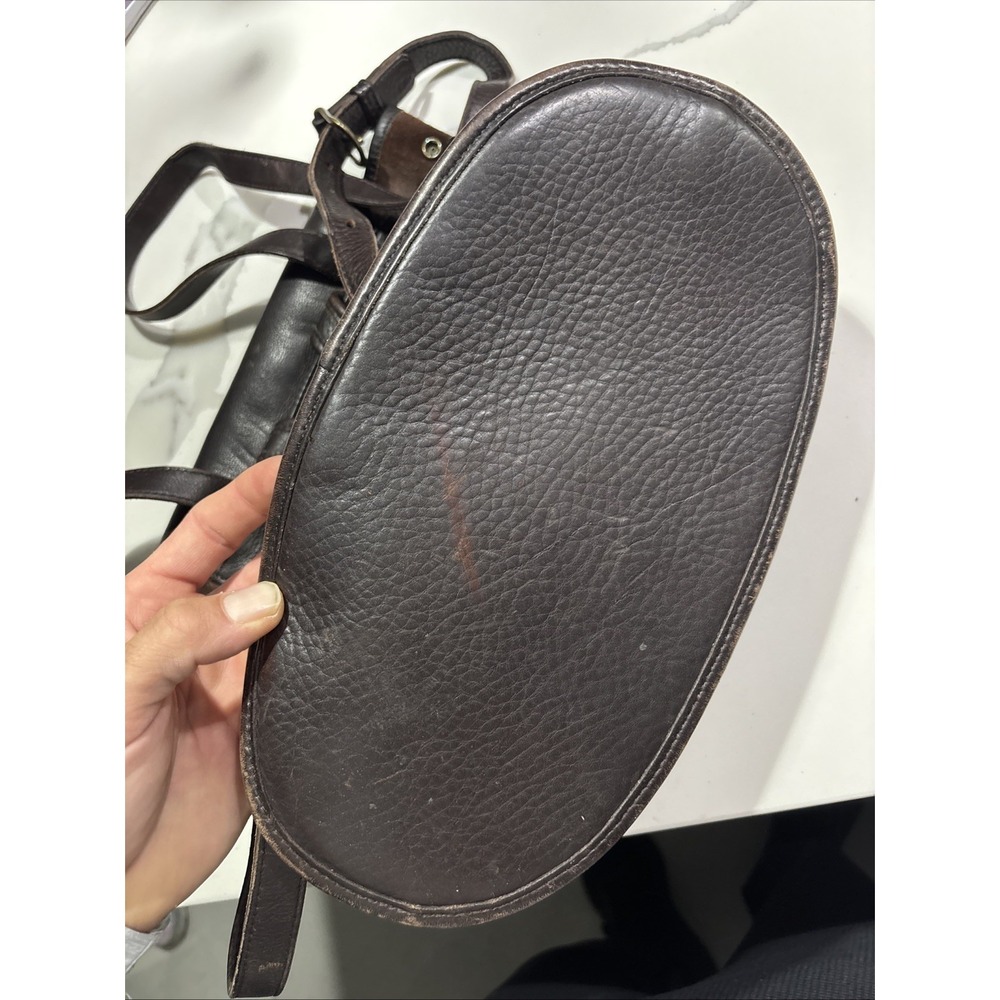 Coach Vintage Berkeley Convertible Backpack Ruff Out Suede Mahogany Brown 9016 - Picture 3 of 7